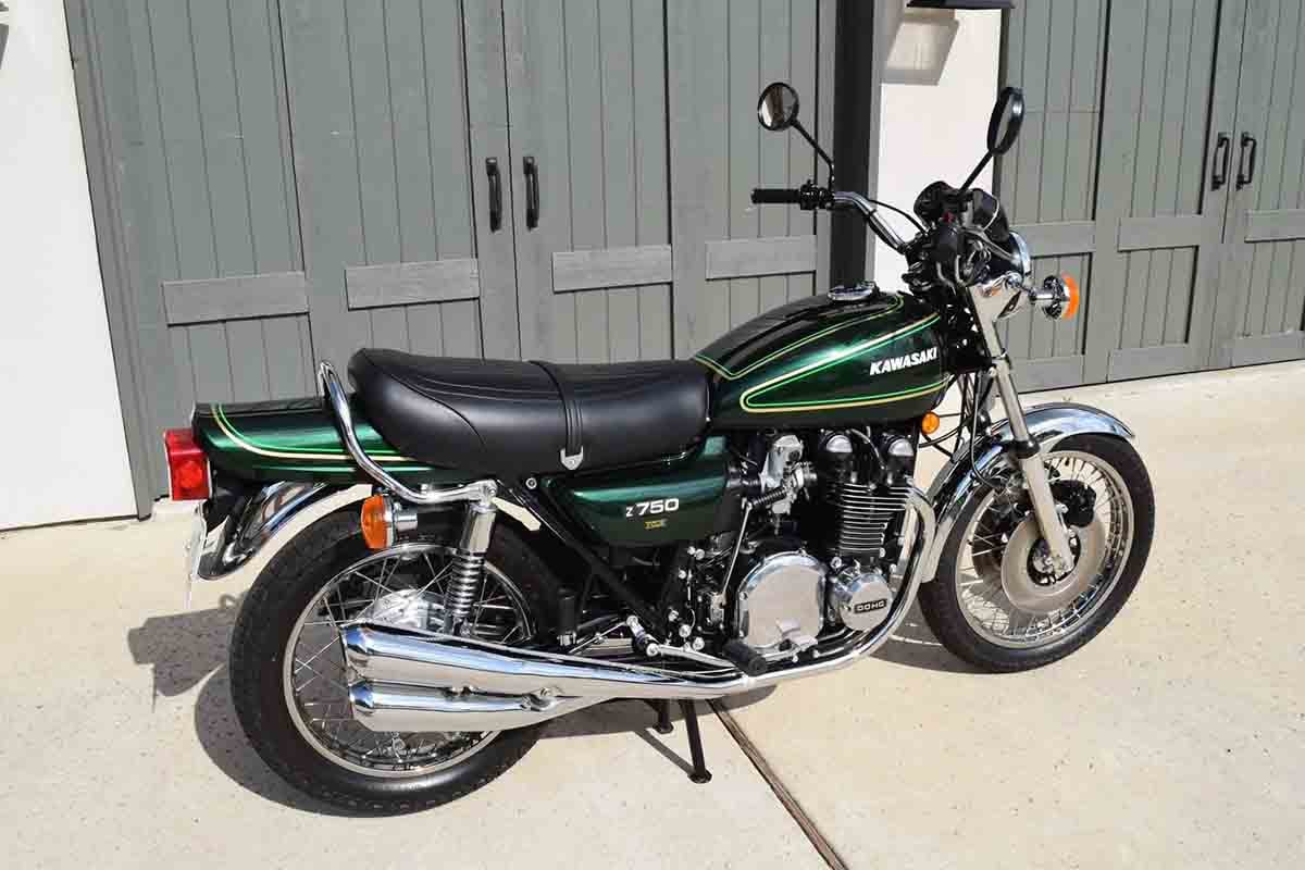 米国オークションに出品された1976年式カワサキ「Z750 FOUR」