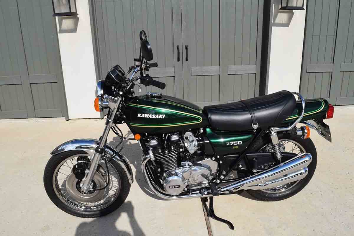米国オークションに出品された1976年式カワサキ「Z750 FOUR」