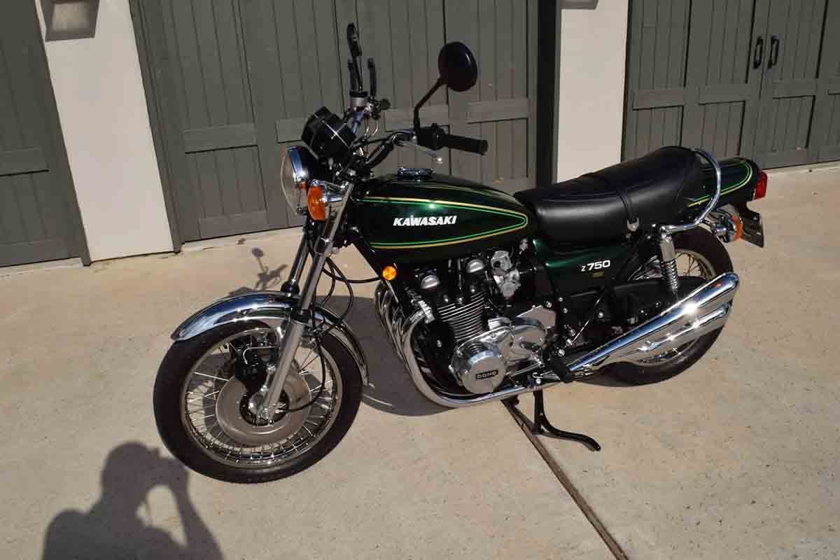米国オークションに出品された1976年式カワサキ「Z750 FOUR」