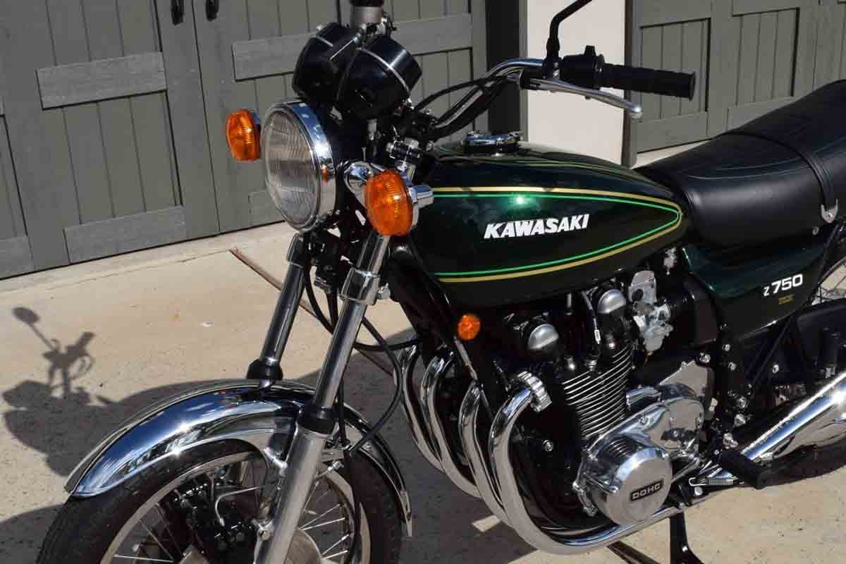 米国オークションに出品された1976年式カワサキ「Z750 FOUR」
