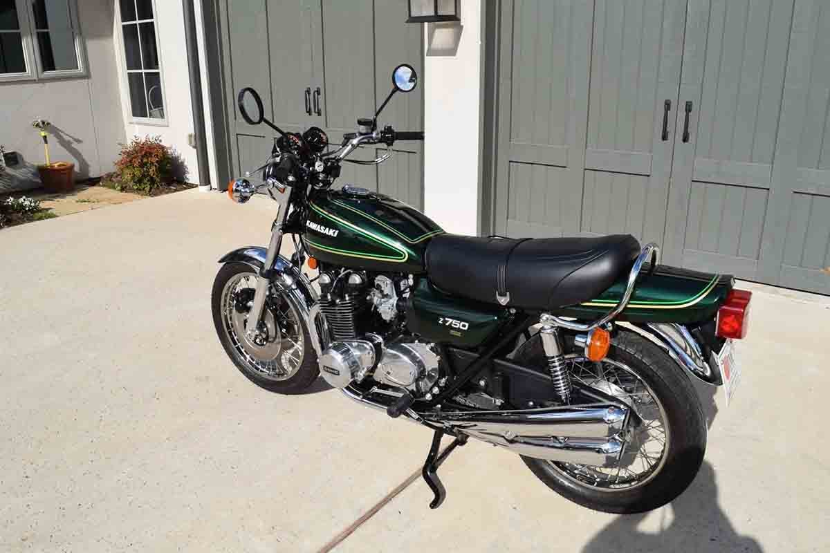 米国オークションに出品された1976年式カワサキ「Z750 FOUR」