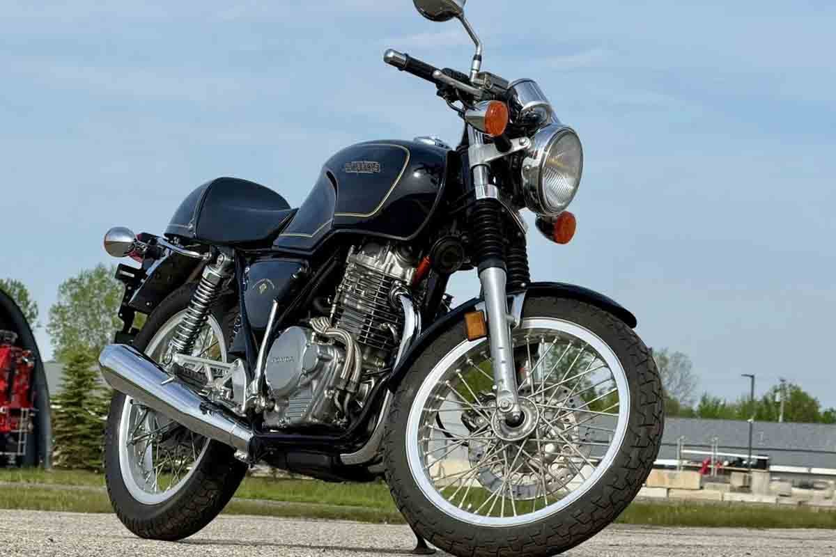 米国オンラインオークションに出品され落札された1989年式ホンダ「GB500ツーリストトロフィー」