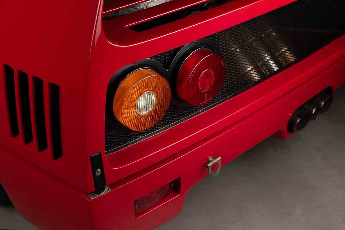オークションに出品予定の1990年式フェラーリ「F40“Jean Sage”by Michelotto」Ashley Border(c)2026 Courtesy of RM Sotheby's