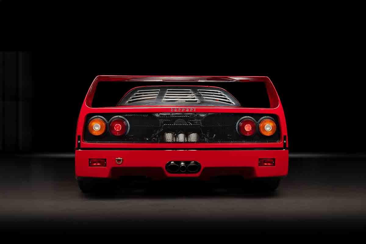 オークションに出品予定の1990年式フェラーリ「F40“Jean Sage”by Michelotto」Ashley Border(c)2026 Courtesy of RM Sotheby's
