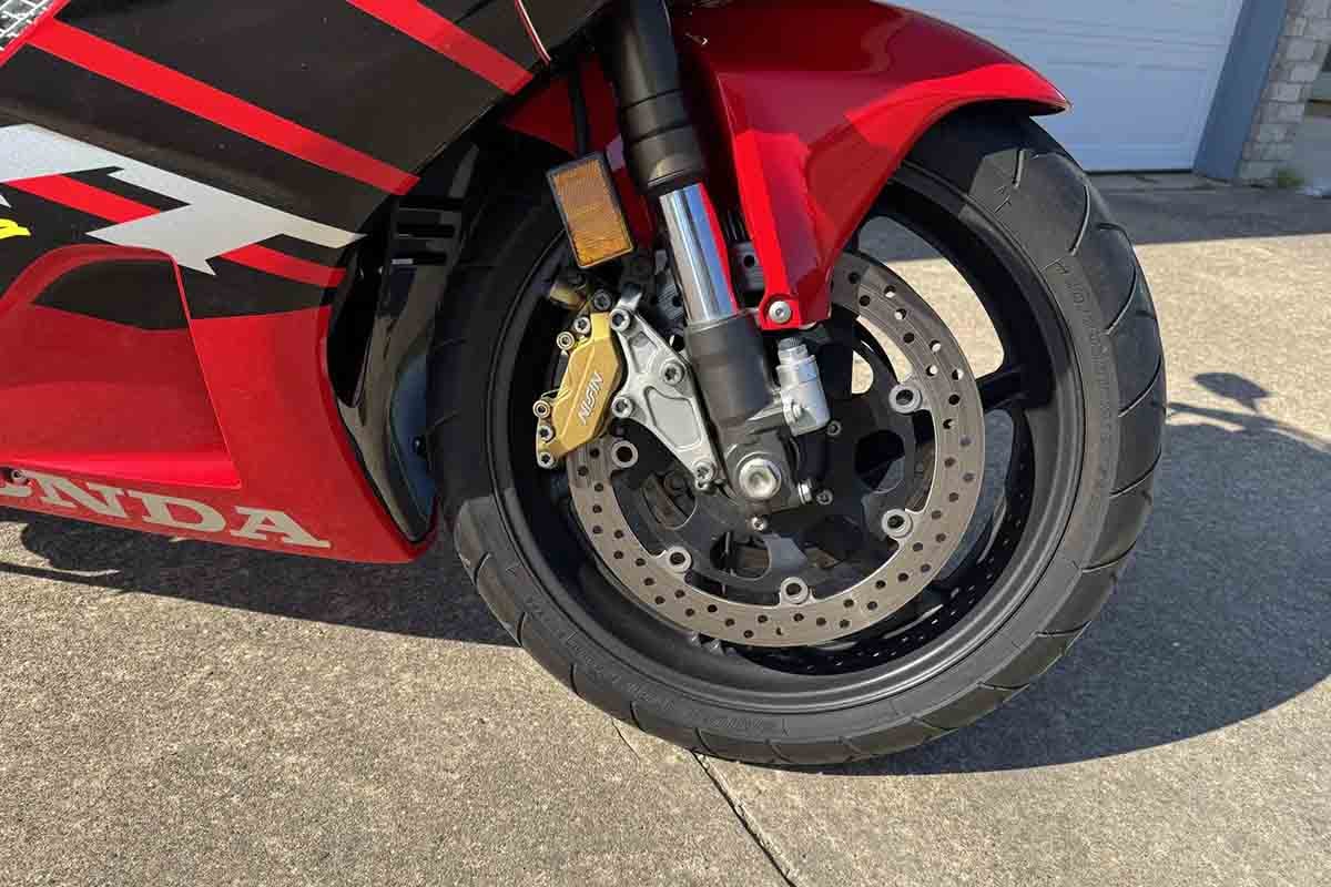 米国オークションに出品され落札された2000年式ホンダ「RVT1000R」