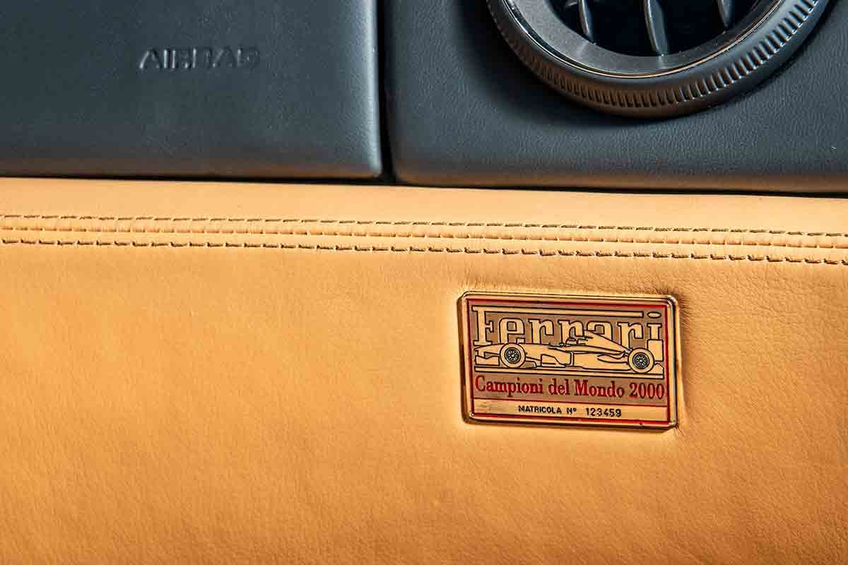オークションに出品されている2001年式 フェラーリ「550マラネロ」Jorge Guasso(c)2026 Courtesy of RM Sotheby's
