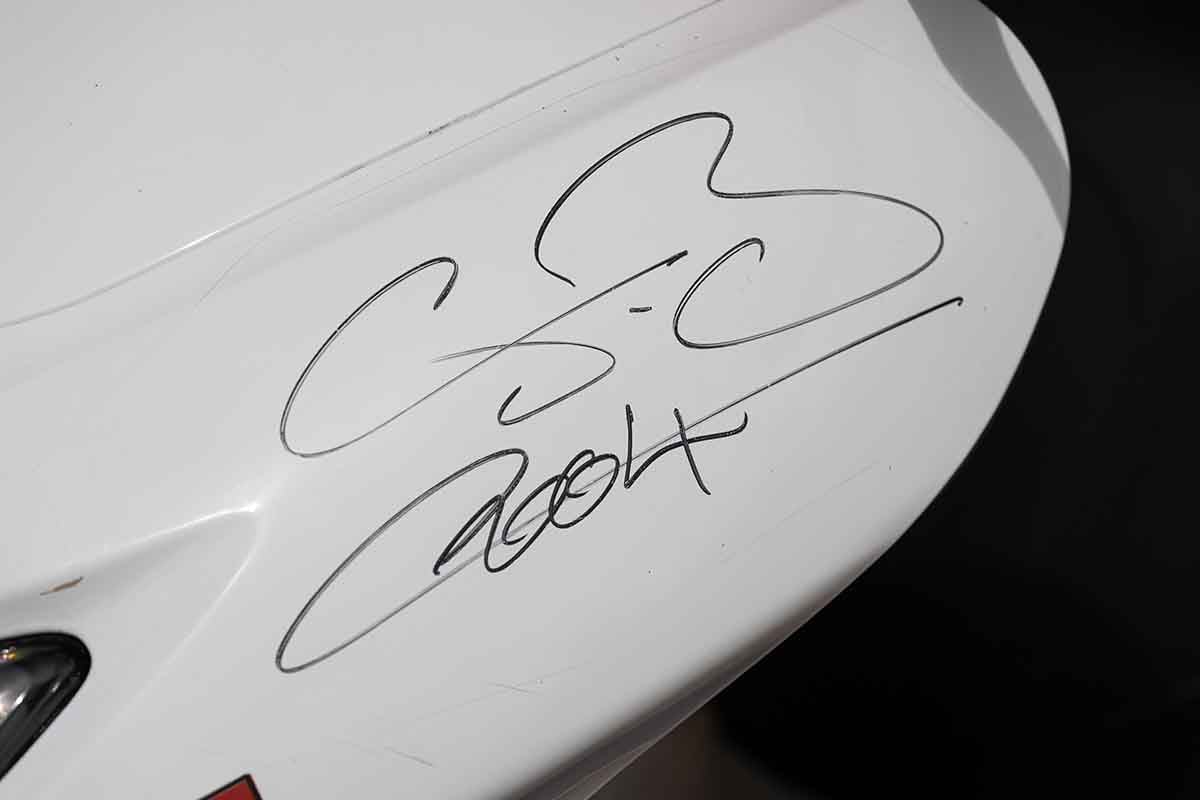 オークションに出品予定の2003年式「ホンダSZX50 BARホンダF1パドックスクーター」Simon Clay(c)2026 Courtesy of RM Sotheby's