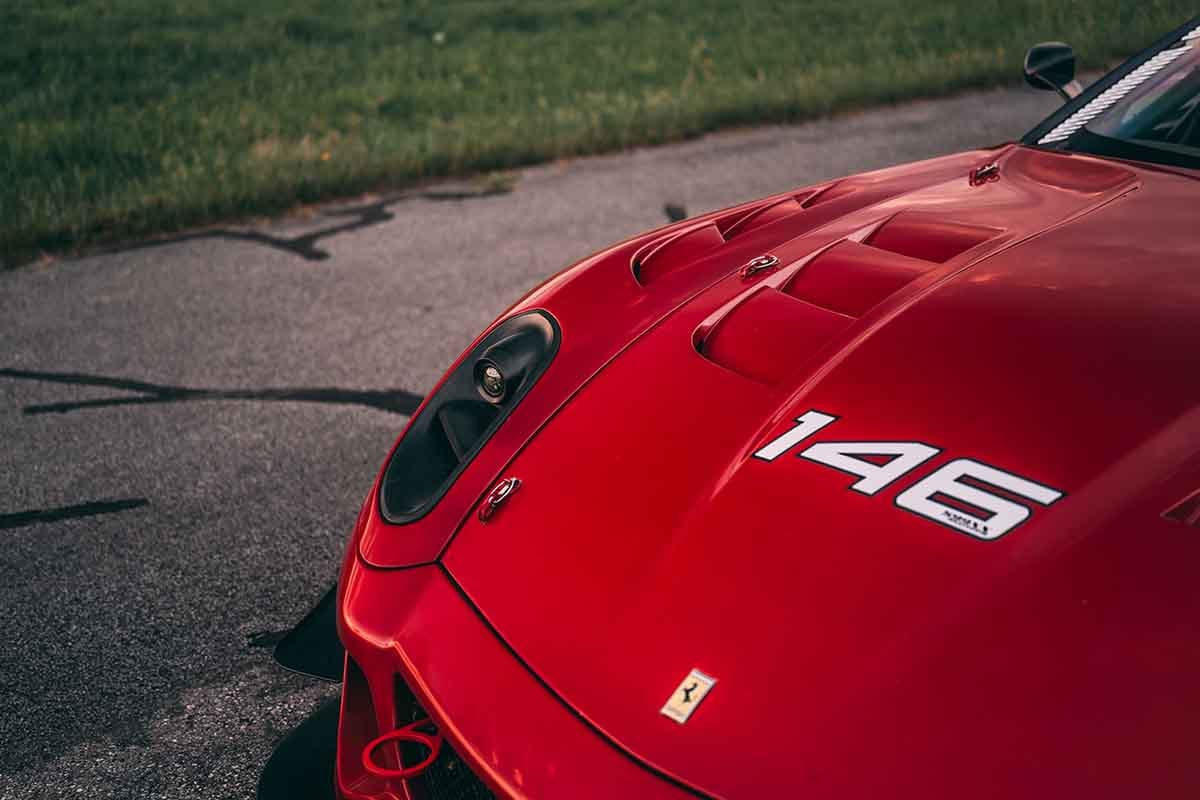 オークションに出品予定の2009年式フェラーリ「599XX Evo」Stephan Bauer(c)2026 Courtesy of RM Sotheby's