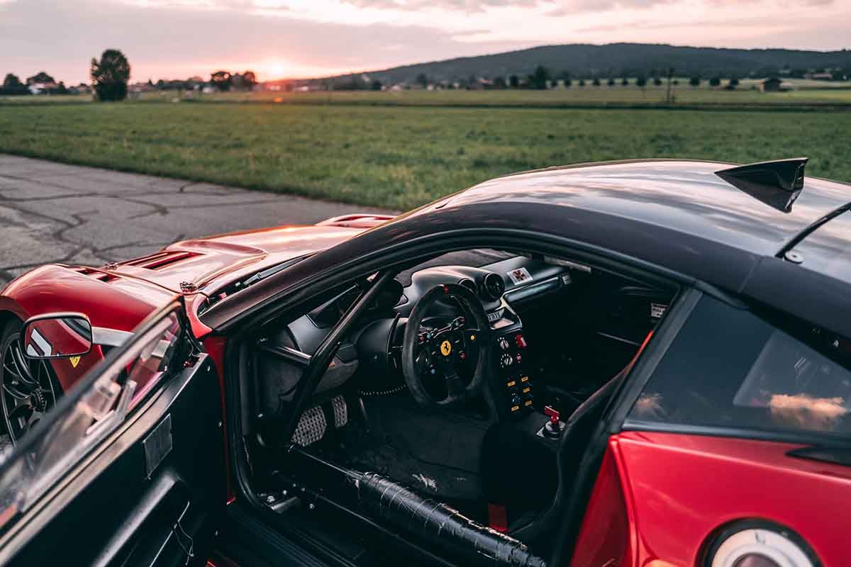 オークションに出品予定の2009年式フェラーリ「599XX Evo」Stephan Bauer(c)2026 Courtesy of RM Sotheby's