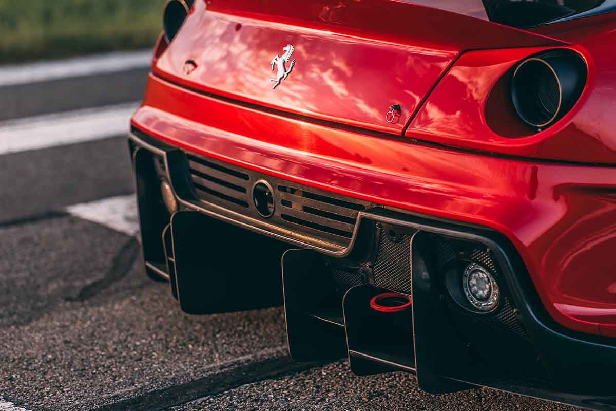 オークションに出品予定の2009年式フェラーリ「599XX Evo」Stephan Bauer(c)2026 Courtesy of RM Sotheby's