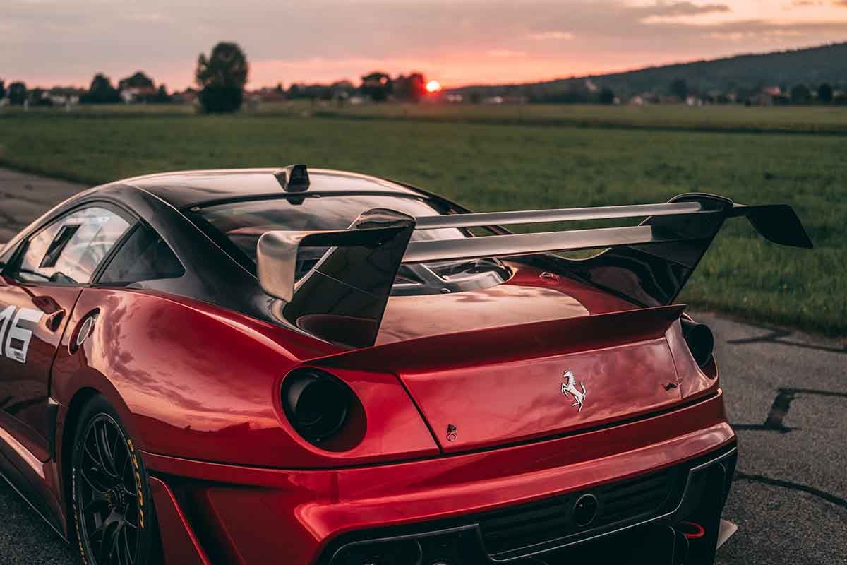 オークションに出品予定の2009年式フェラーリ「599XX Evo」Stephan Bauer(c)2026 Courtesy of RM Sotheby's