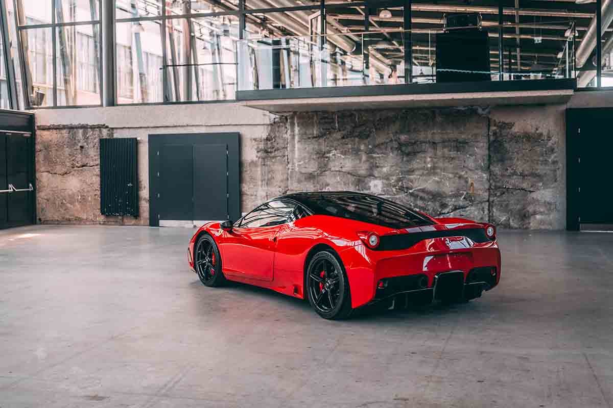 オークションに出品予定の2015年式フェラーリ「458スペチアーレ」Stephan Bauer(c)2026 Courtesy of RM Sotheby's