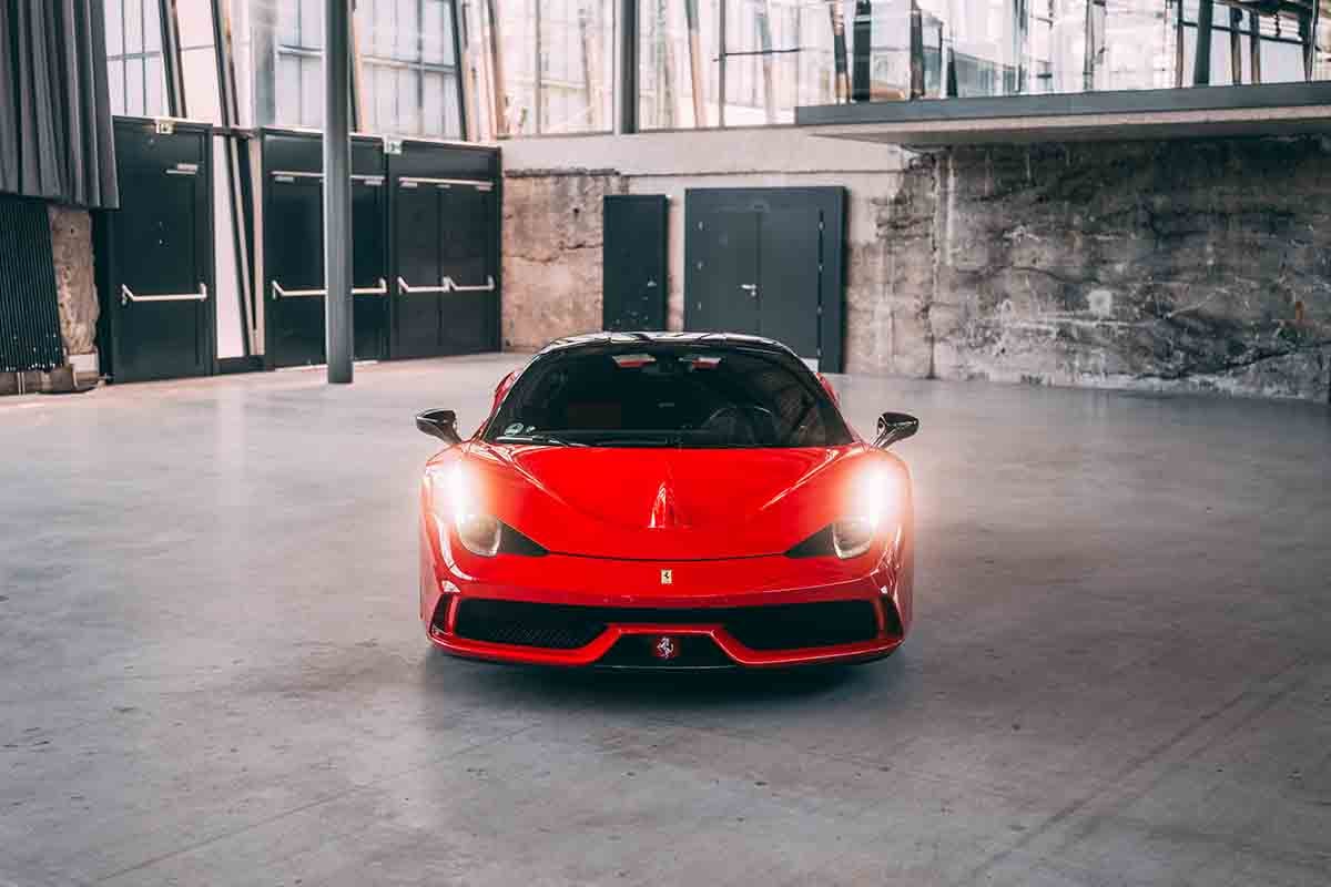 オークションに出品予定の2015年式フェラーリ「458スペチアーレ」Stephan Bauer(c)2026 Courtesy of RM Sotheby's