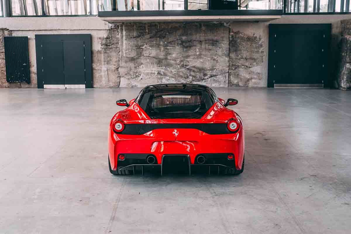 オークションに出品予定の2015年式フェラーリ「458スペチアーレ」Stephan Bauer(c)2026 Courtesy of RM Sotheby's
