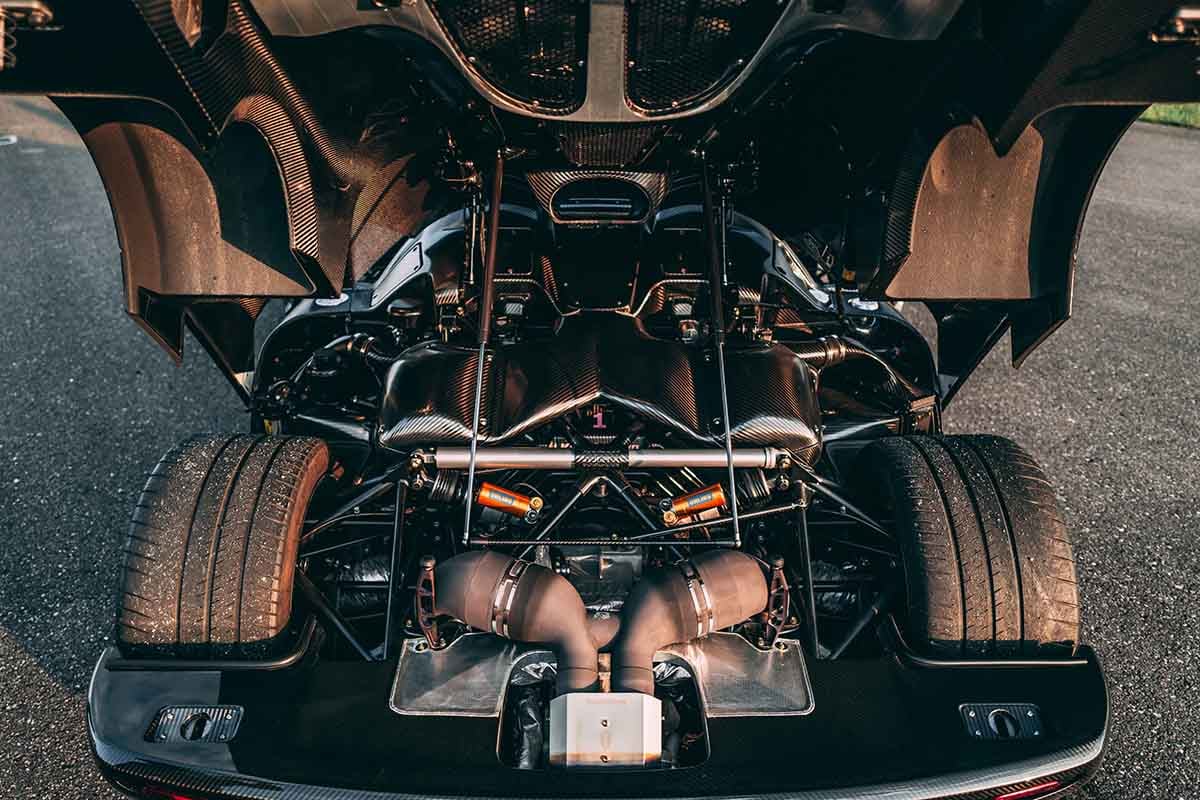 オークションに出品予定の2015年式ケーニグセグ「One：1」(c)2026 Courtesy of RM Sotheby's
