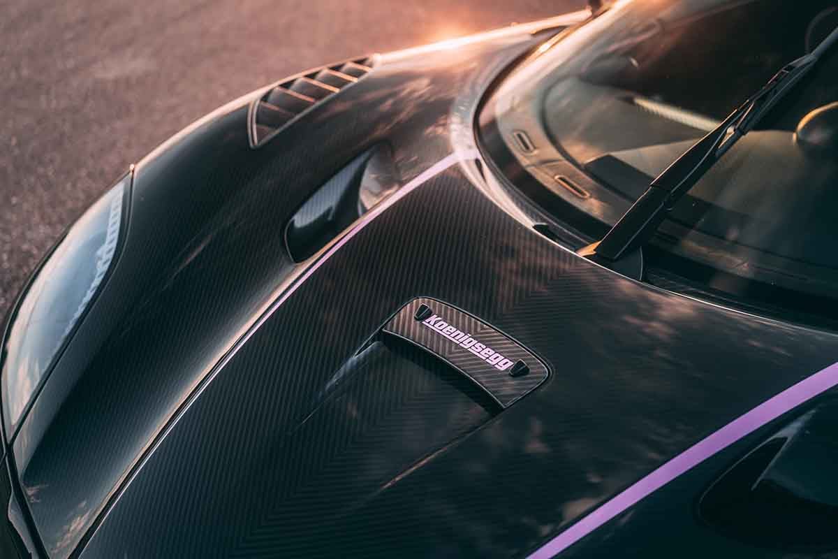 オークションに出品予定の2015年式ケーニグセグ「One：1」(c)2026 Courtesy of RM Sotheby's