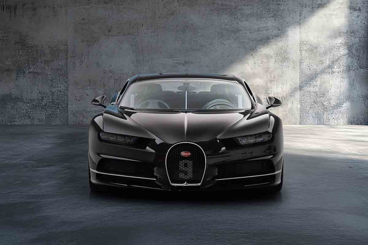 オークションに出品予定の2018年式ブガッティ「シロン」Sami Sasso(c)2026 Courtesy of RM Sotheby's