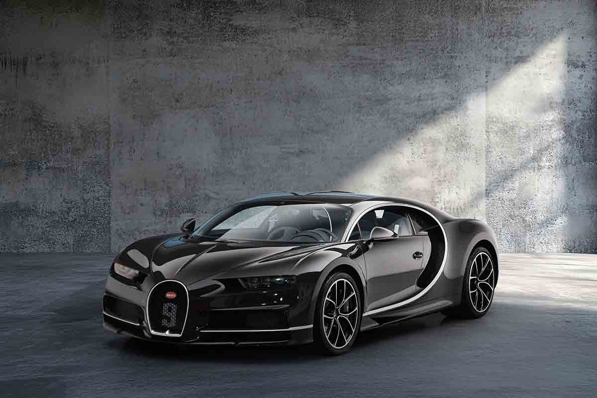 オークションに出品予定の2018年式ブガッティ「シロン」Sami Sasso(c)2026 Courtesy of RM Sotheby's