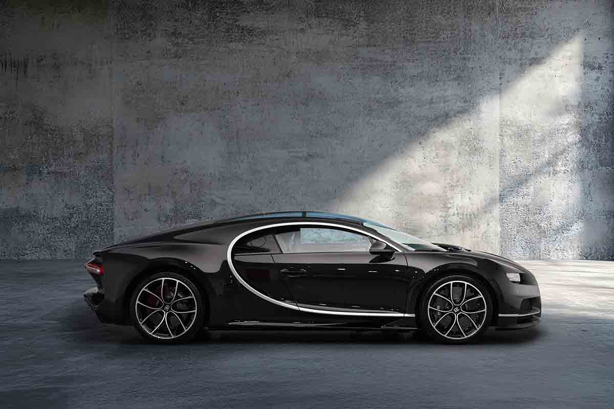 オークションに出品予定の2018年式ブガッティ「シロン」Sami Sasso(c)2026 Courtesy of RM Sotheby's