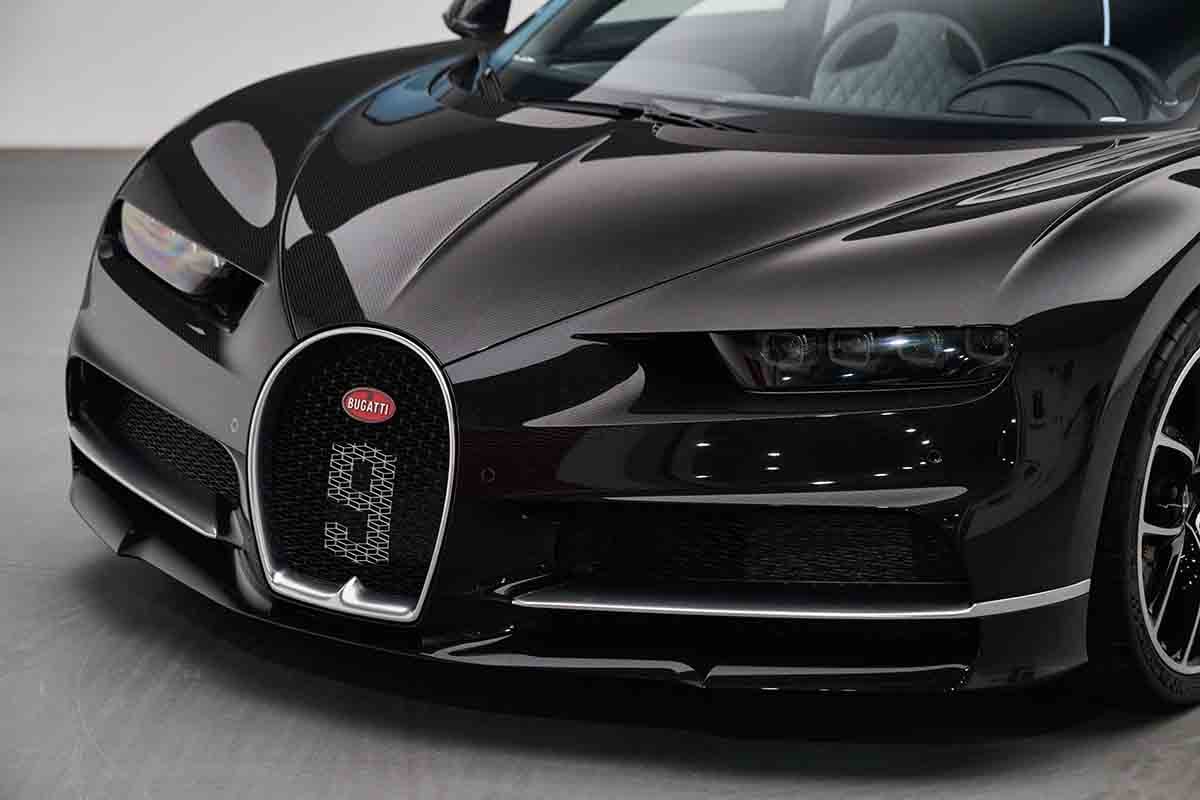 オークションに出品予定の2018年式ブガッティ「シロン」Sami Sasso(c)2026 Courtesy of RM Sotheby's