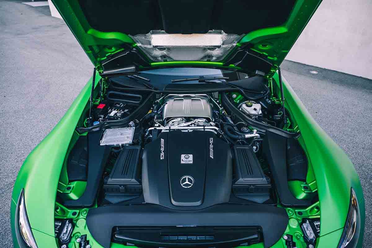 オークションに出品予定の2018年式「メルセデスAMG GT R」Maximilian Vogl(c)2026 Courtesy of RM Sotheby's
