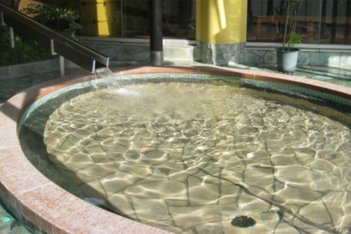吉野川ハイウェイオアシス内の「美濃田の湯」