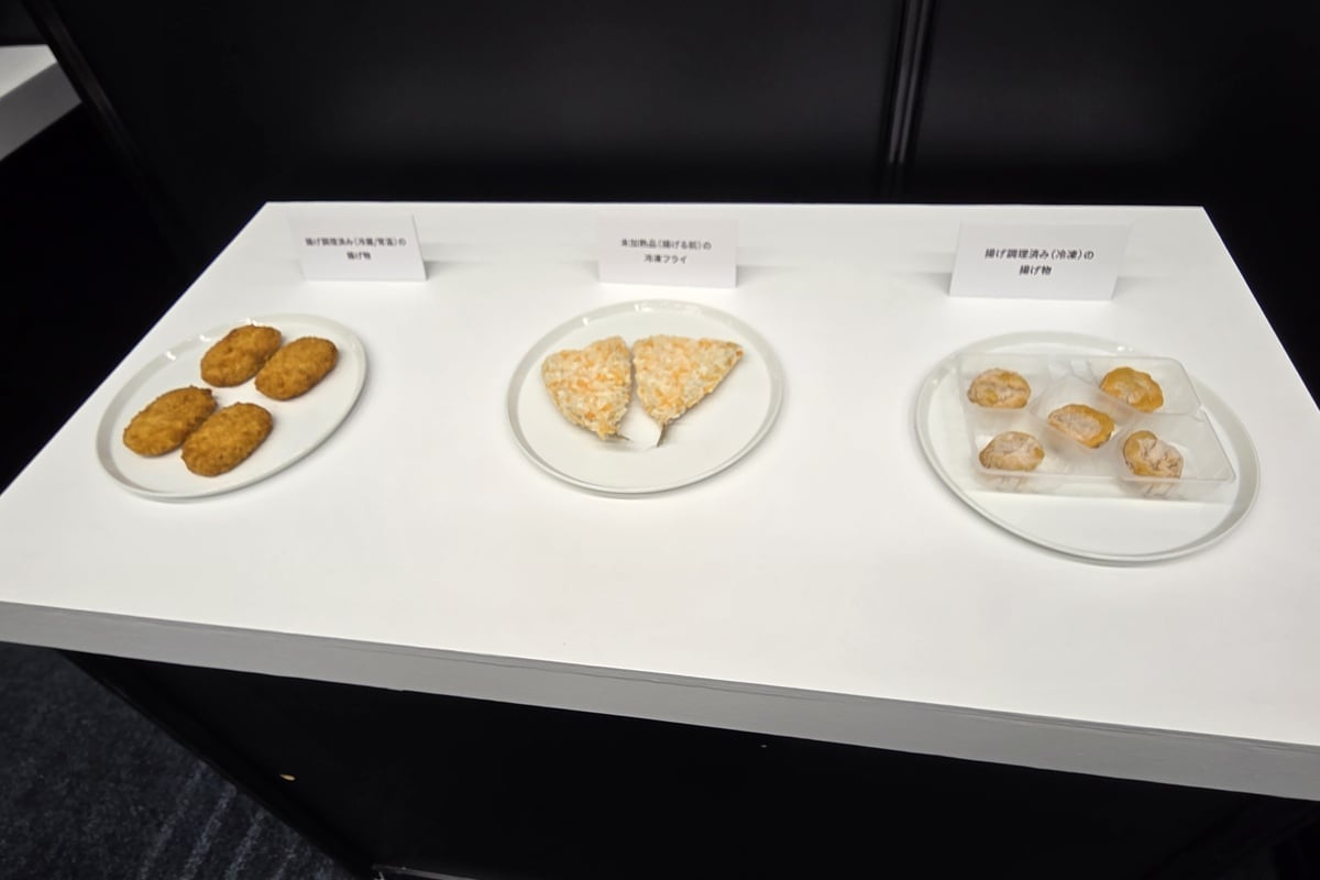 揚げ物まわりの進化も新「ビストロ」の注目点。調理済み冷凍フライにも対応し、冷凍庫から出したフライを油を使わずに仕上げられるため、揚げ物のハードルを大きく下げてくれる