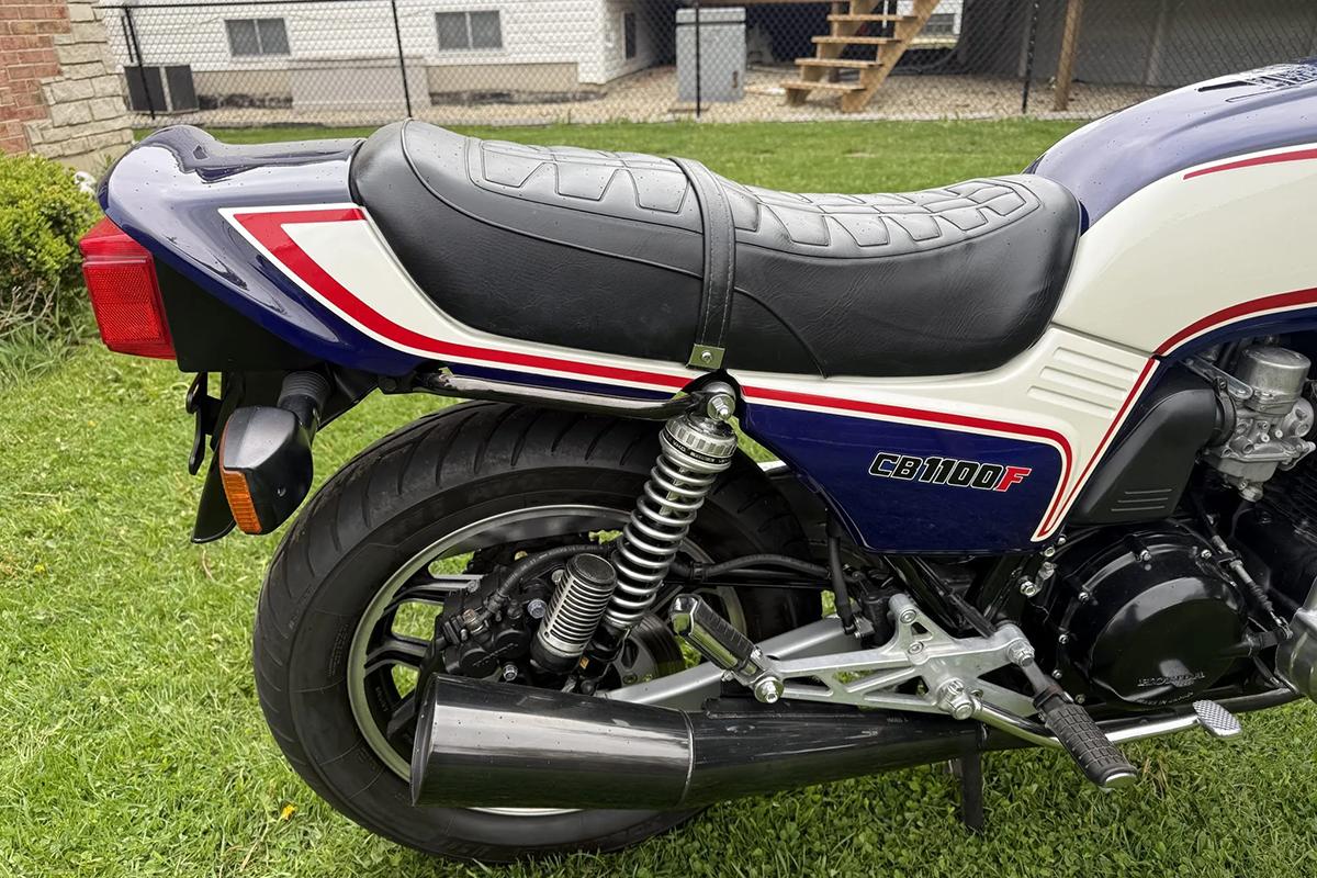 米国オンラインオークションに出品、落札された1983年式ホンダ「CB1100F」