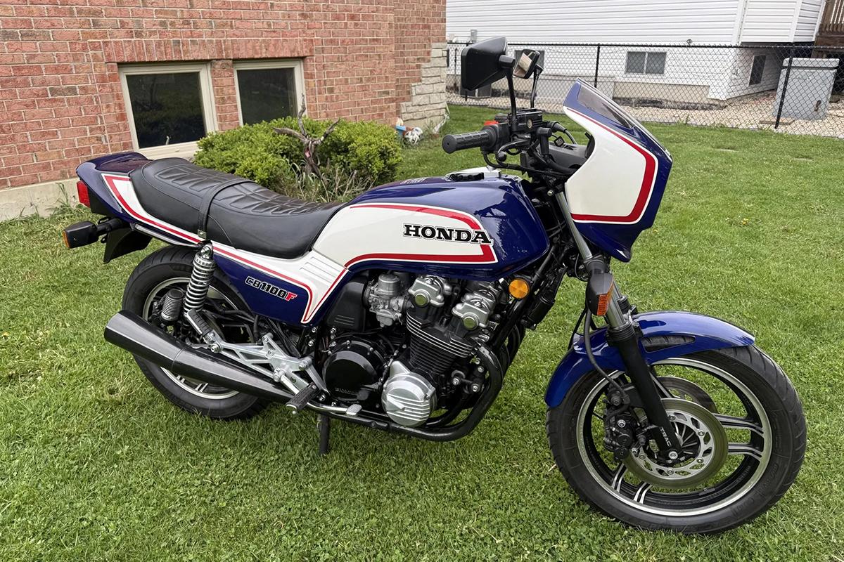 米国オンラインオークションに出品、落札された1983年式ホンダ「CB1100F」