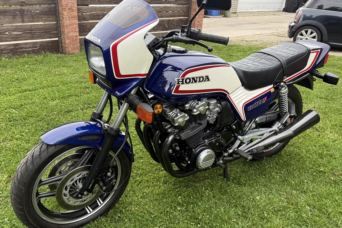 米国オンラインオークションに出品、落札された1983年式ホンダ「CB1100F」