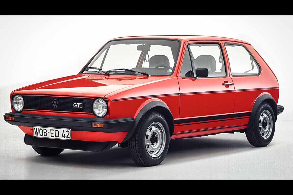 1976年に登場したVW初代「ゴルフGTI」