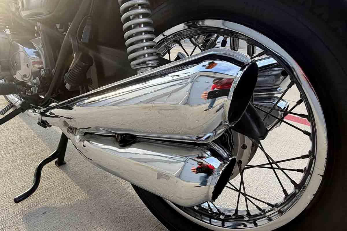 米国のオンラインオークションに出品された1976年式カワサキ「KZ900」
