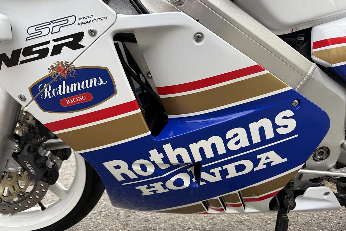 米国オークションに出品され落札された1994年式ホンダ「NSR250R SP」