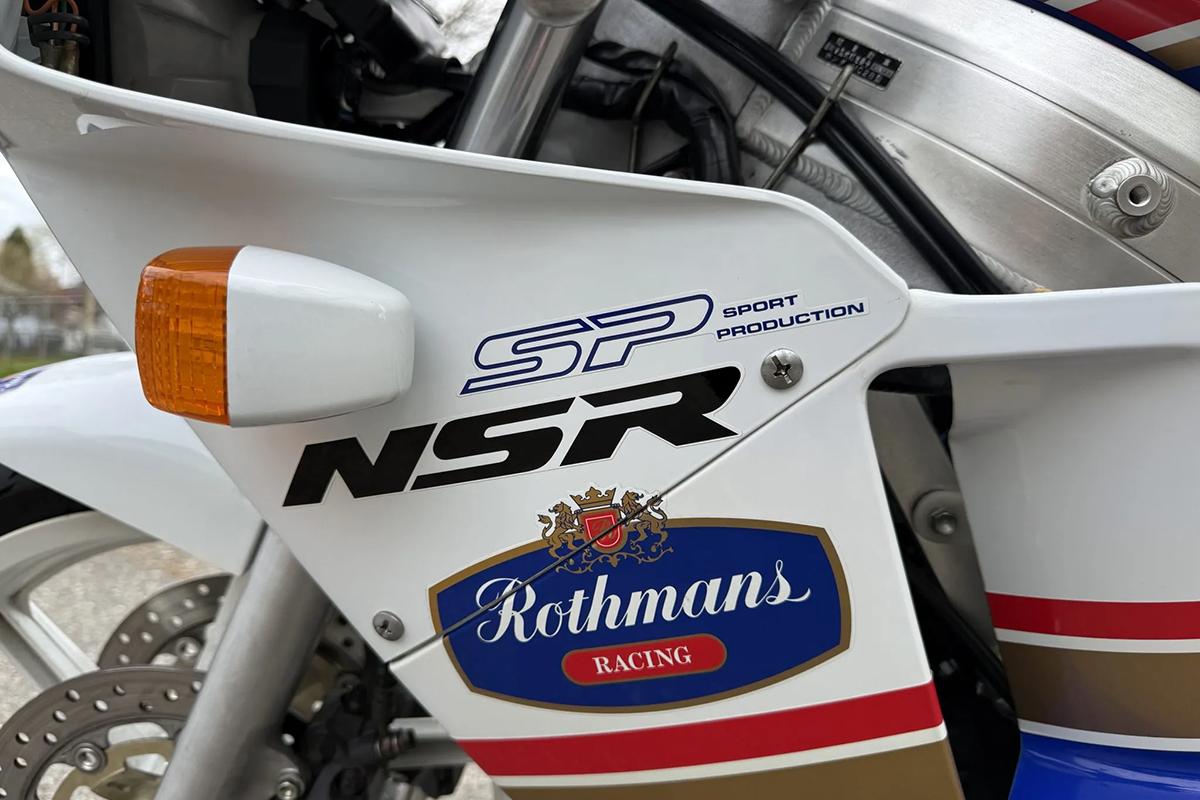 米国オークションに出品され落札された1994年式ホンダ「NSR250R SP」