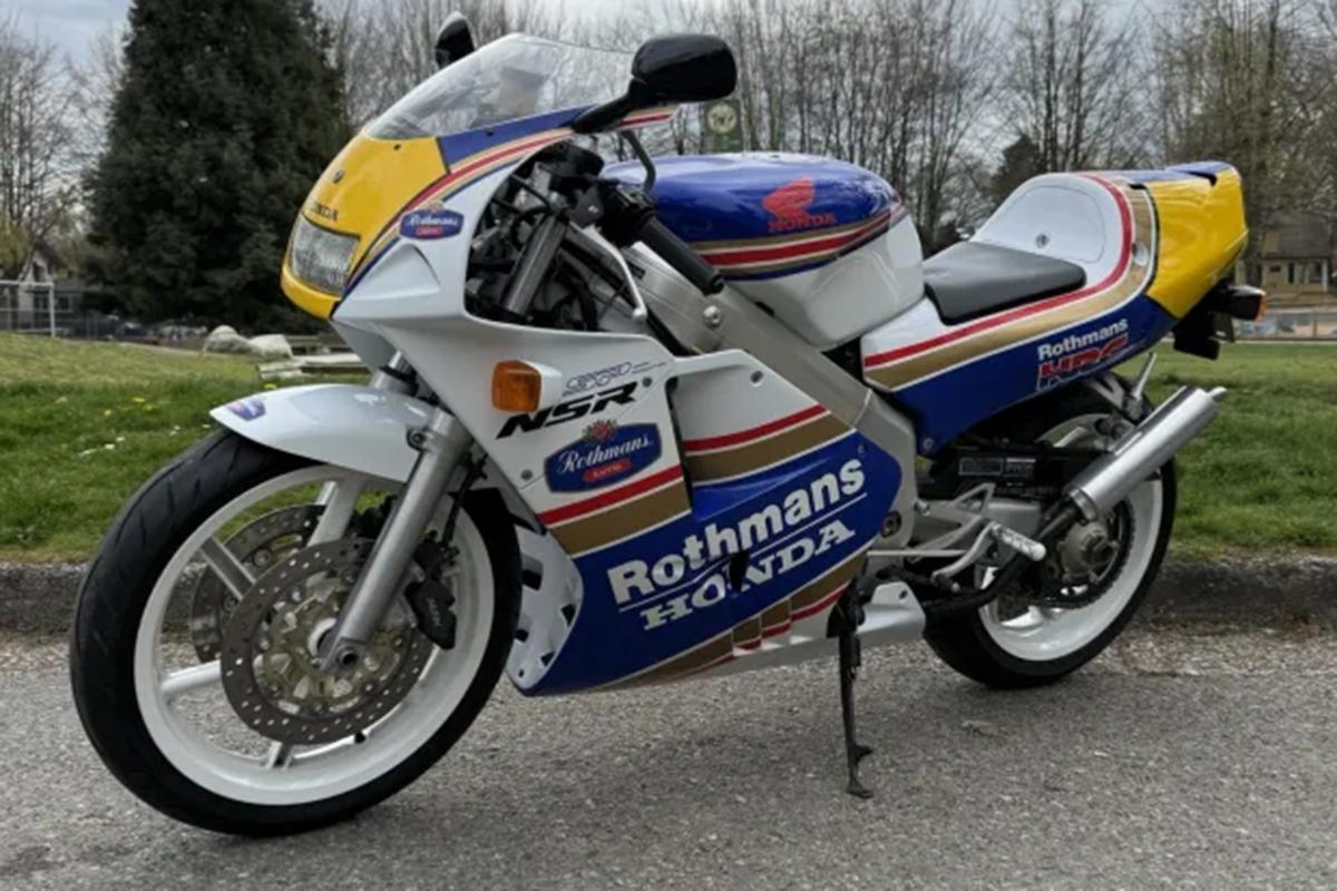 米国オークションに出品され落札された1994年式ホンダ「NSR250R SP」