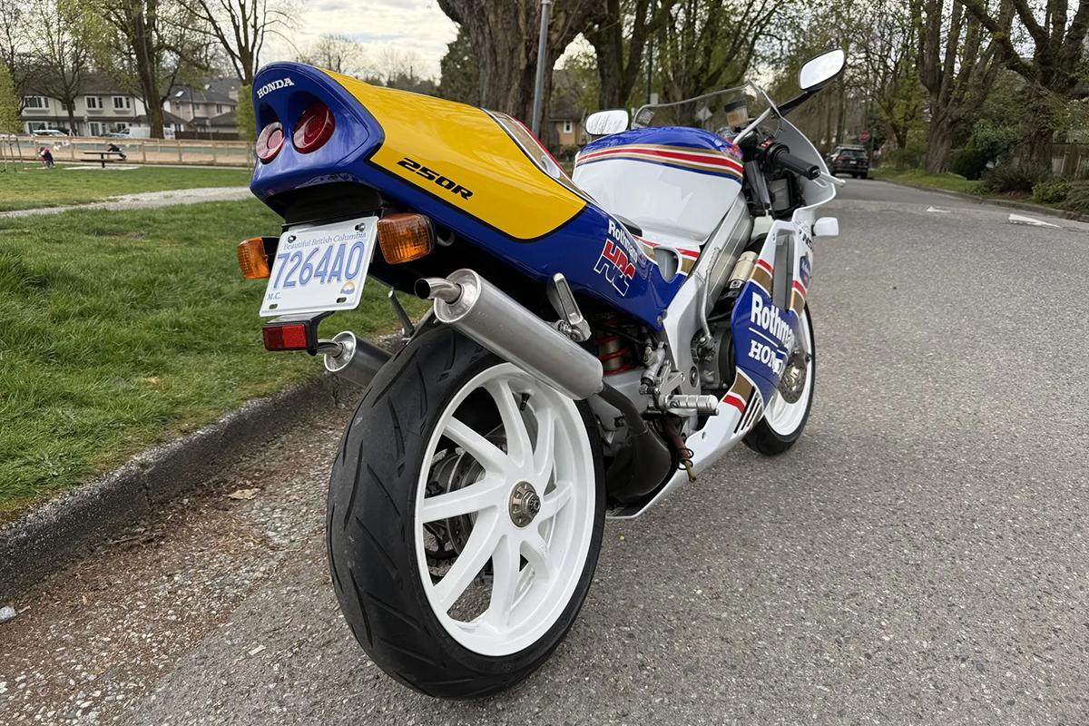 米国オークションに出品され落札された1994年式ホンダ「NSR250R SP」