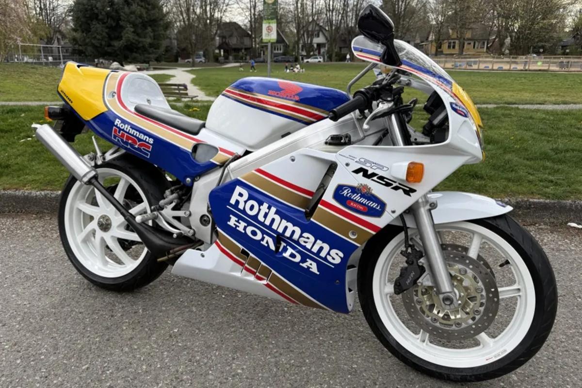 米国オークションに出品され落札された1994年式ホンダ「NSR250R SP」