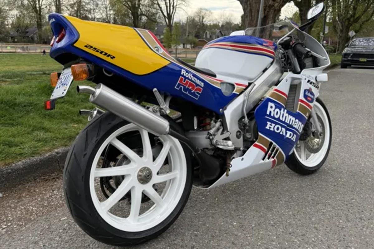 米国オークションに出品され落札された1994年式ホンダ「NSR250R SP」