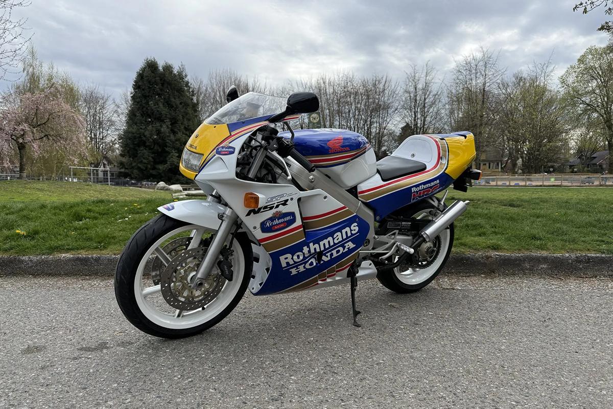 米国オークションに出品され落札された1994年式ホンダ「NSR250R SP」
