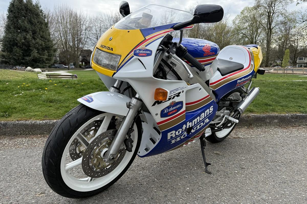 米国オークションに出品され落札された1994年式ホンダ「NSR250R SP」