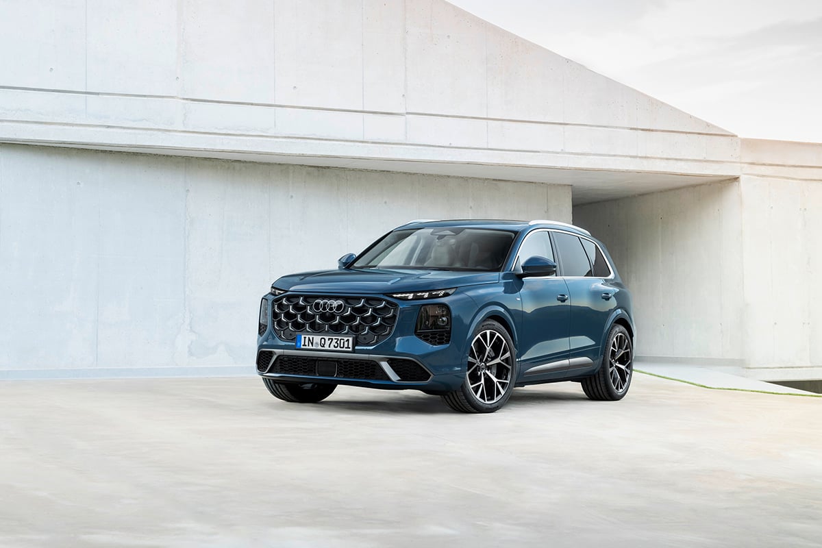 世界初公開されたアウディ新型「Q7」