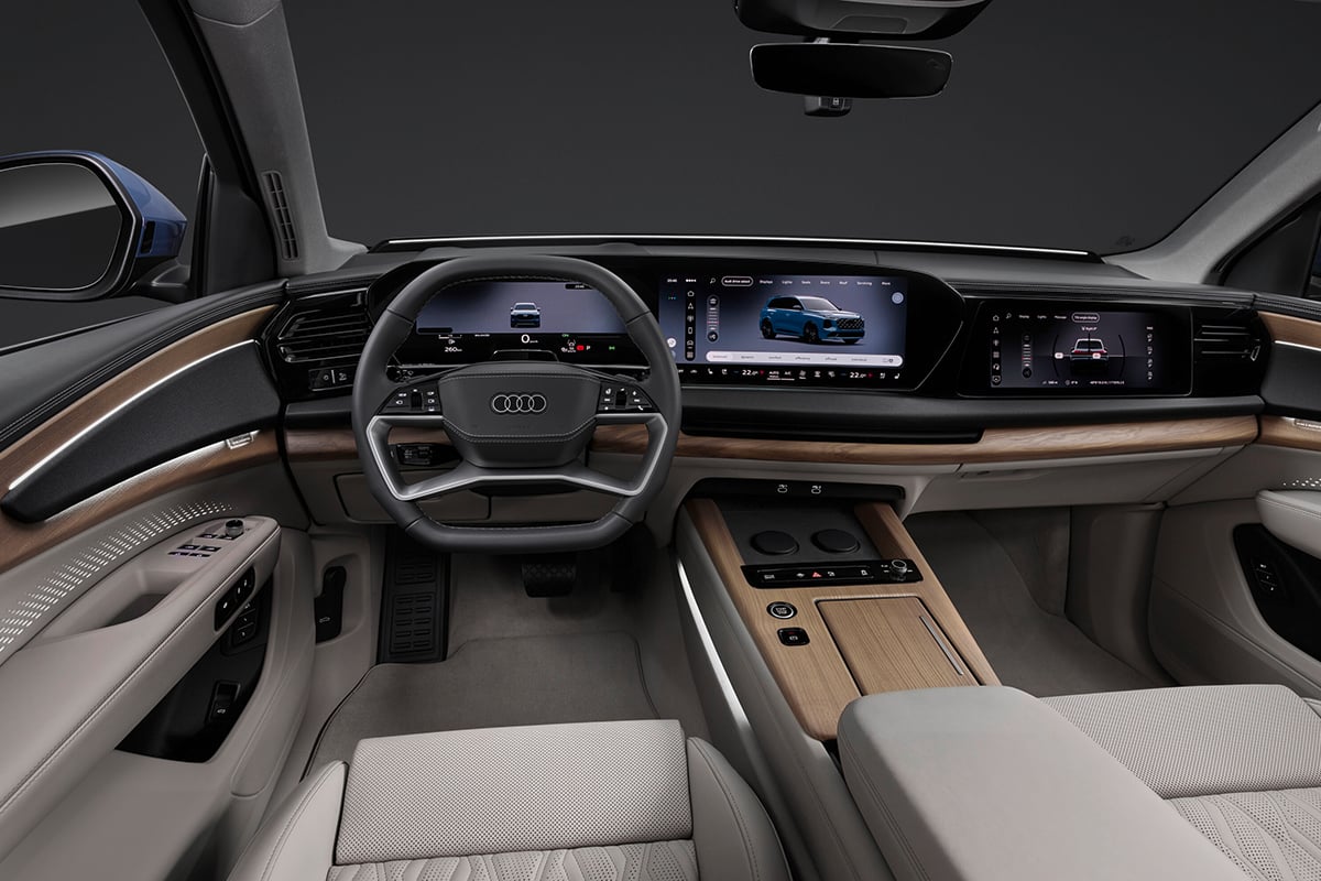 世界初公開されたアウディ新型「Q7」