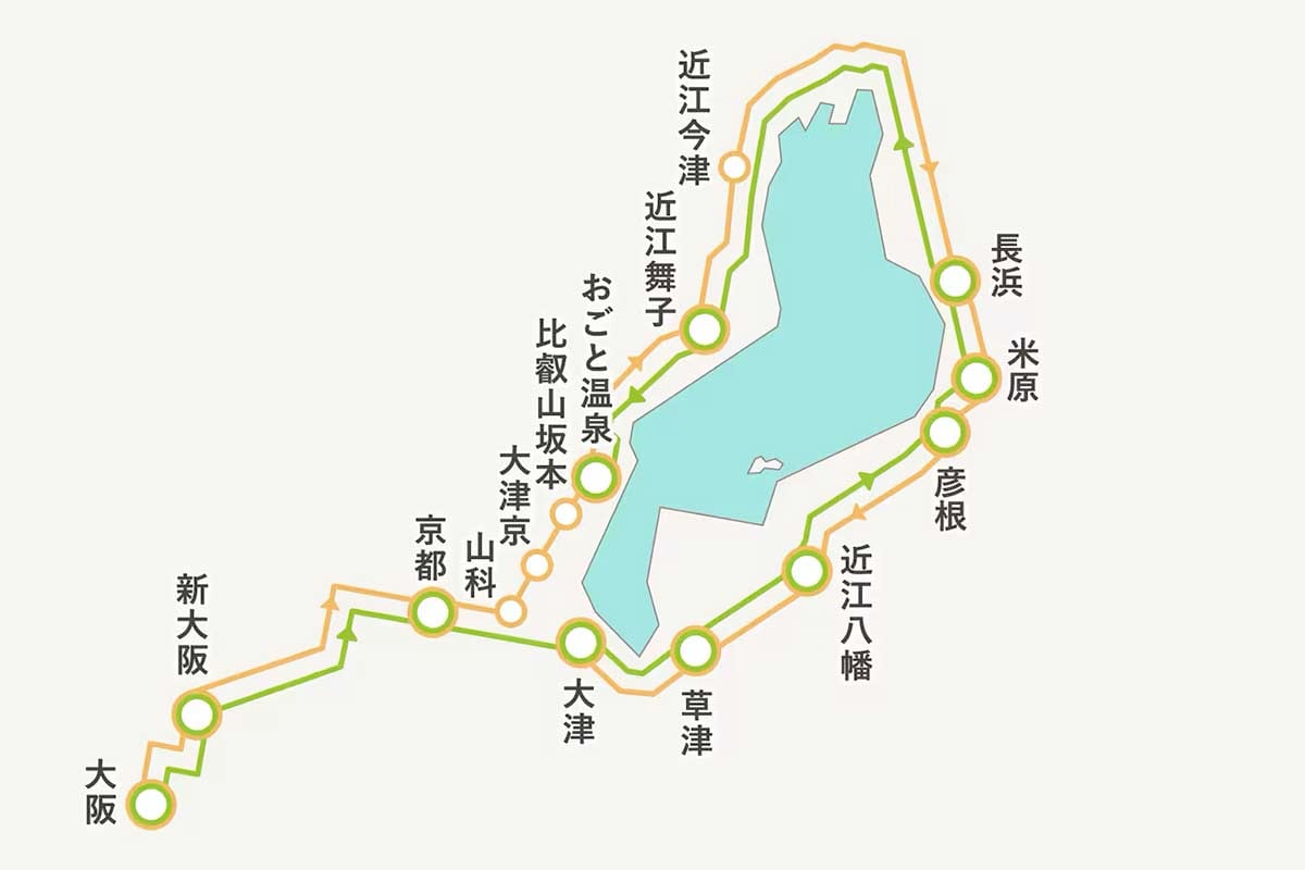 観光列車「はなあかり」の2026年夏のルート