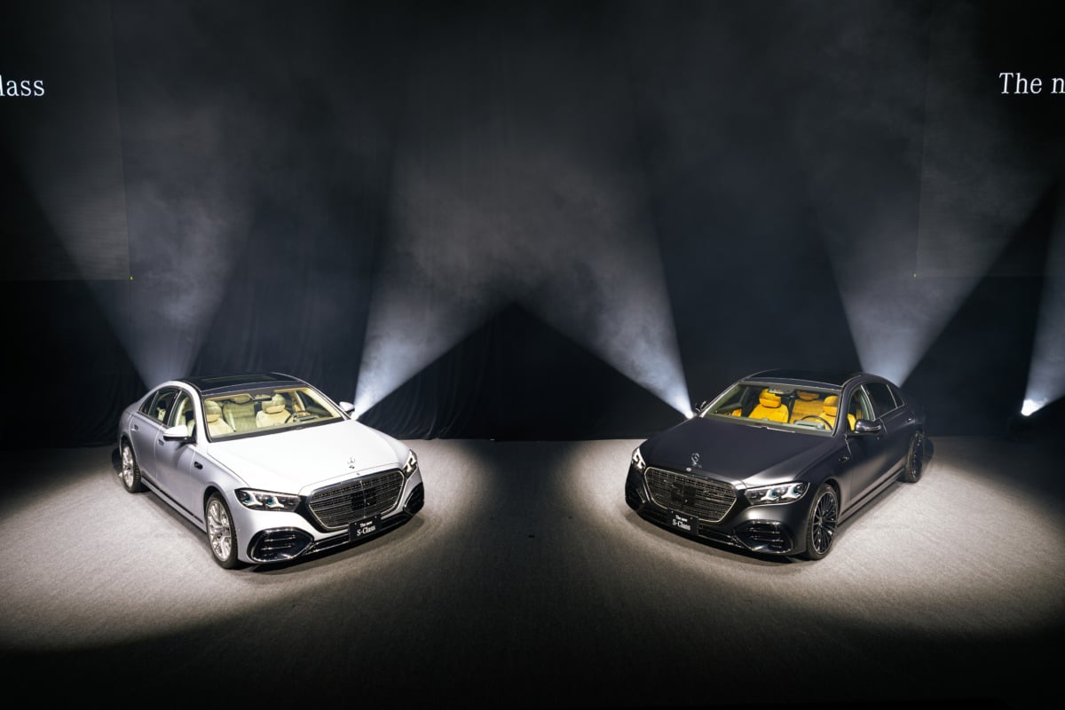 メルセデス・ベンツ新型「Sクラス」発表会の様子