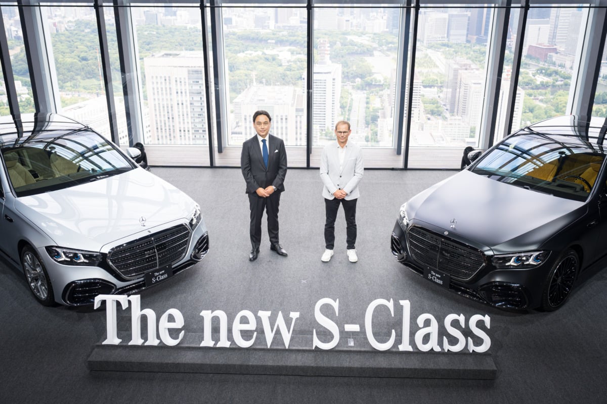 メルセデス・ベンツ新型「Sクラス」発表会の様子