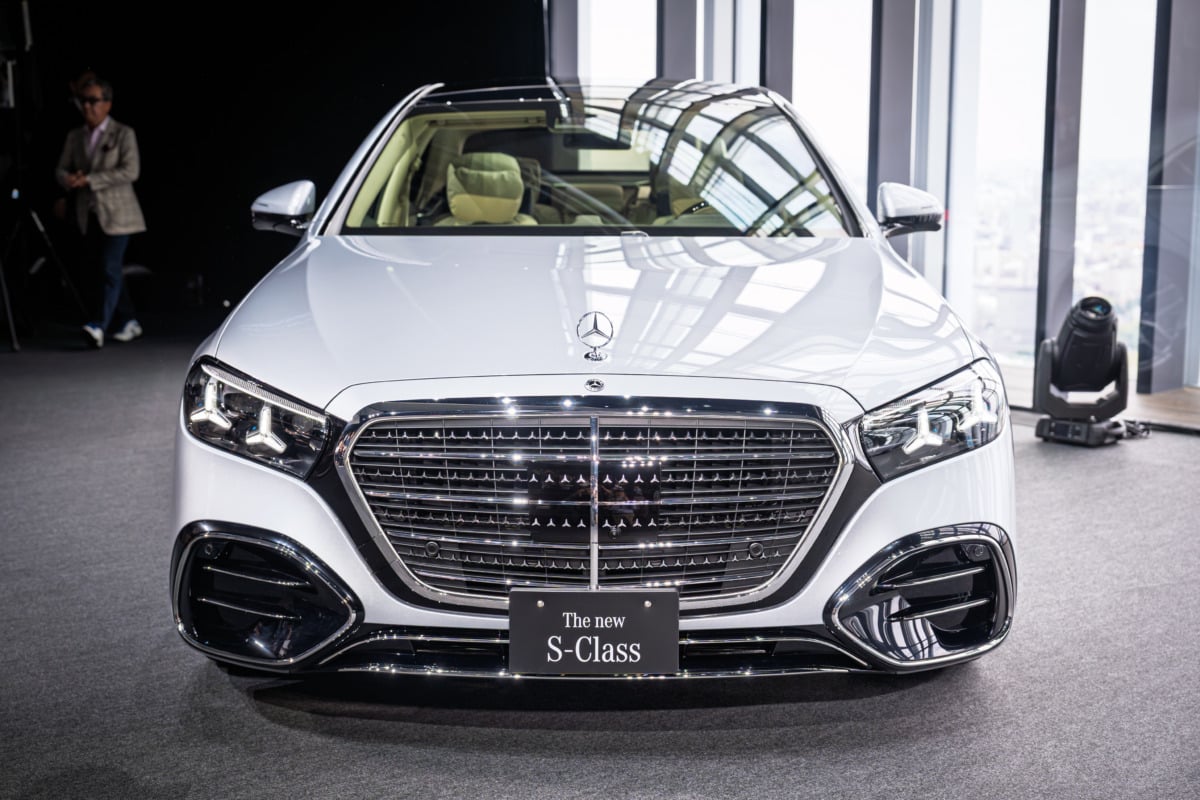 メルセデス・ベンツ新型「Sクラス」発表会の様子