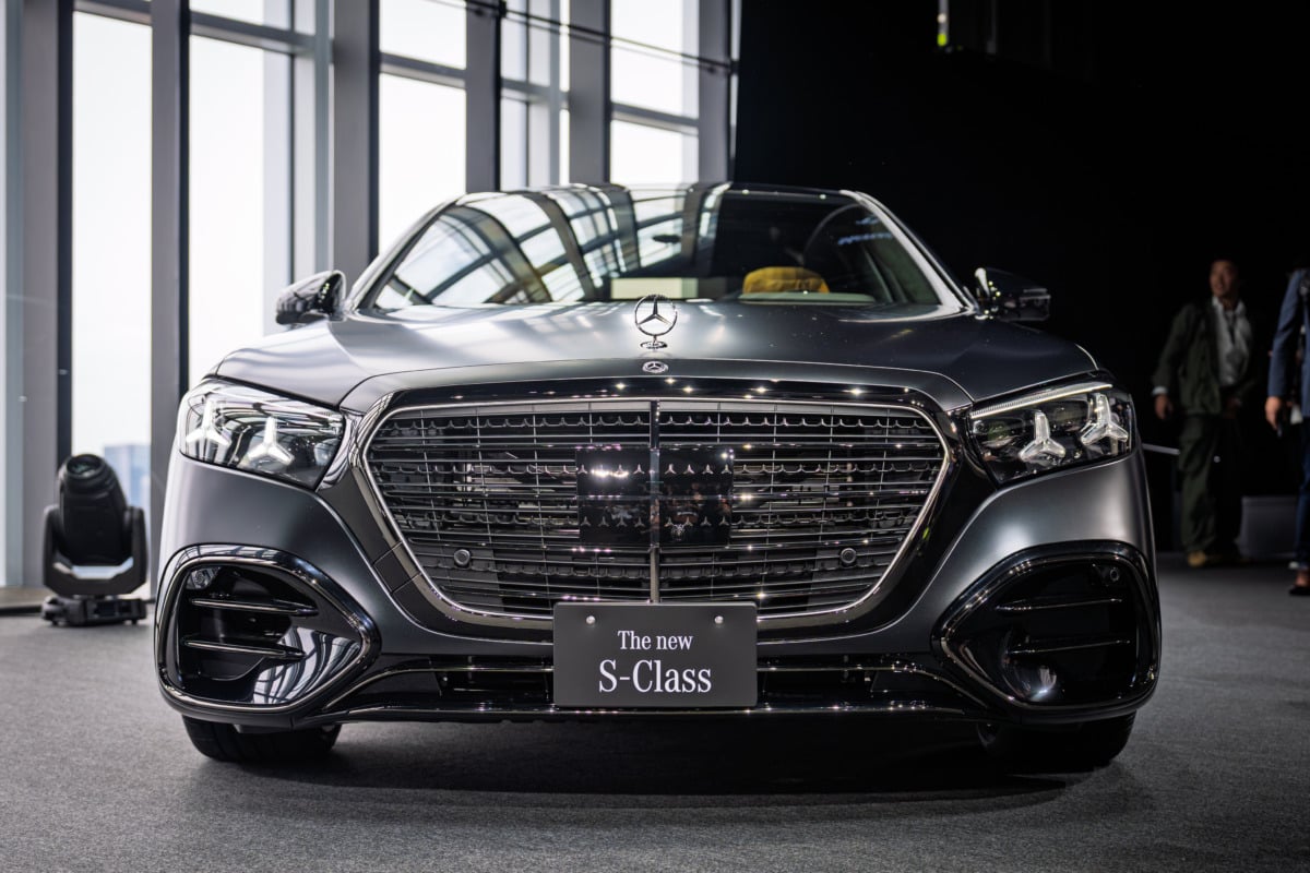 メルセデス・ベンツ新型「Sクラス」発表会の様子