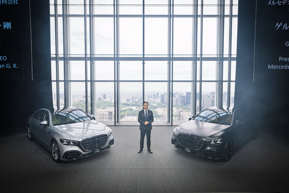メルセデス・ベンツ新型「Sクラス」発表会の様子