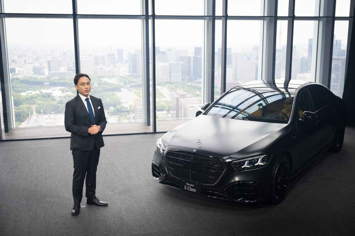 メルセデス・ベンツ新型「Sクラス」発表会の様子