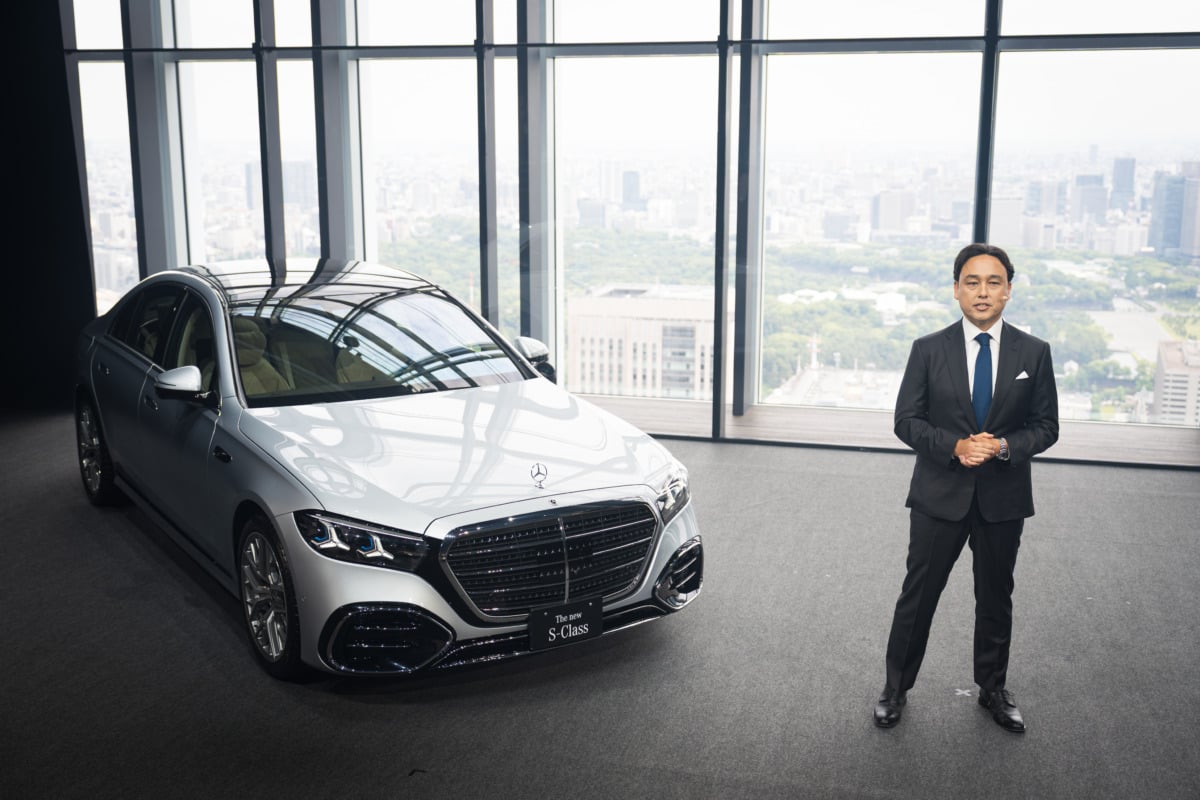 メルセデス・ベンツ新型「Sクラス」発表会の様子